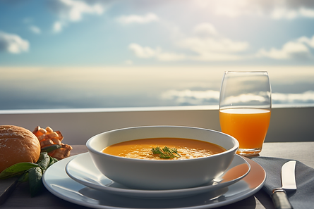 Chicken or Vegetable Pumpkin Soup
